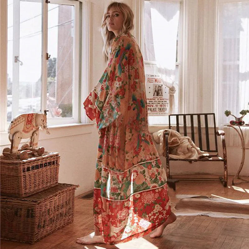 Women's Chiffon Loose Flowing Cover-up