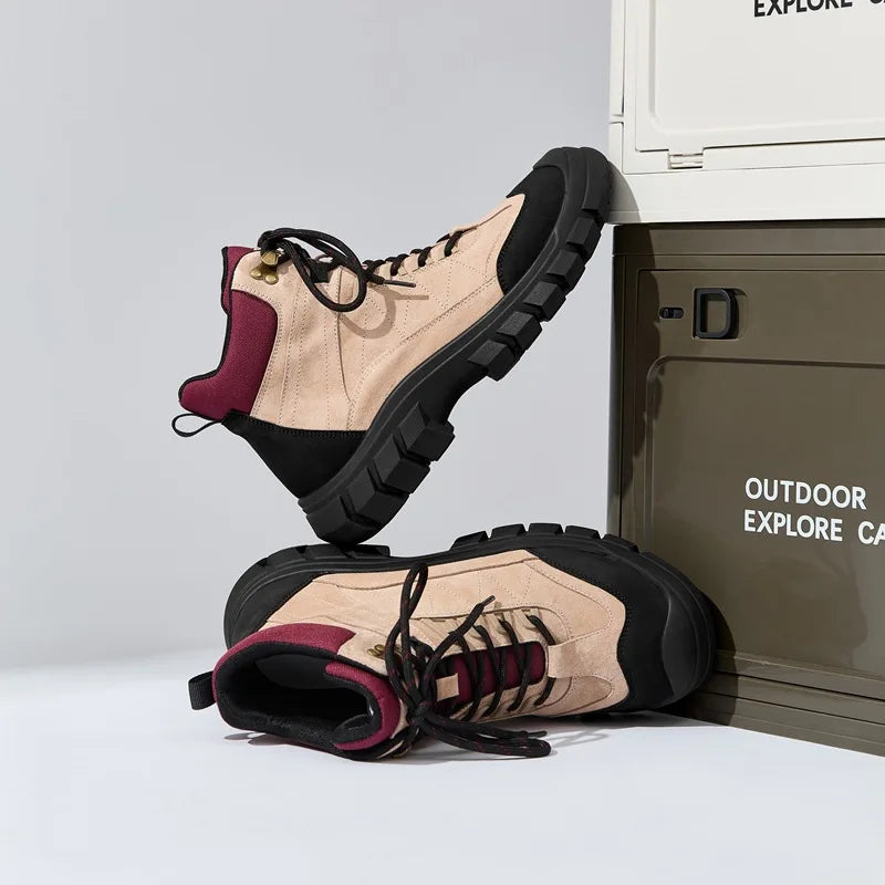 Women's Short Outdoor Work and Hiking Boots