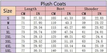 Oversized Warm Plush Jacket with Pockets, Hood, and Zipper Front, Loose, Cozy Fit. comes in 10 Colors