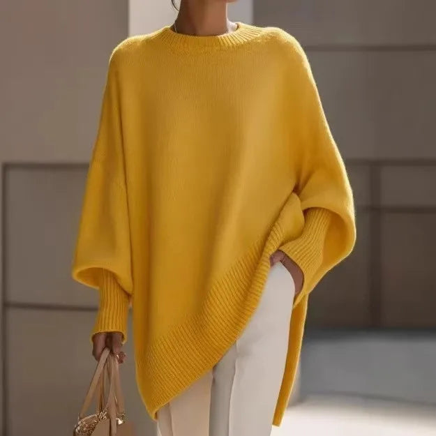 Cozy Chunky Knit Oversized Pullover Sweater in 15 Gorgeous Colors