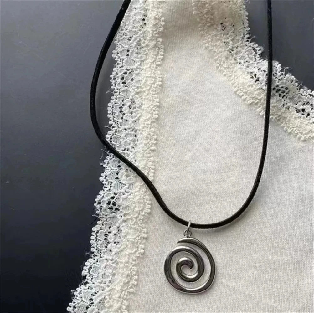 Vintage Spiral Vortex Pendant  Other designs available