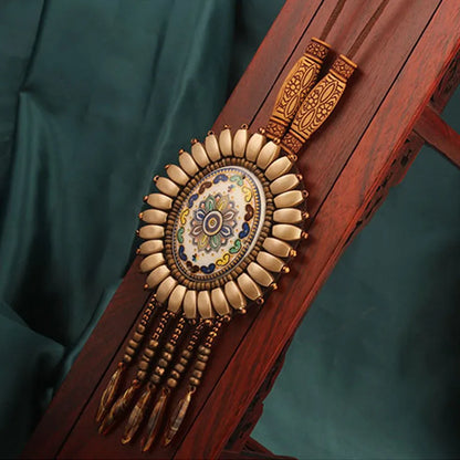 20 Designs handmade Vintage Bohemian leather braided necklace, Nepal jewelry