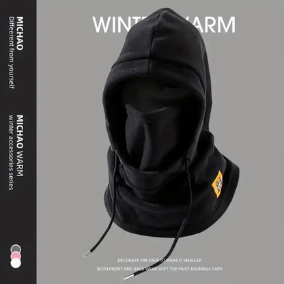 Warm Hat with Mask and Neck Warmer 3-in-1 Windproof  Men or Women