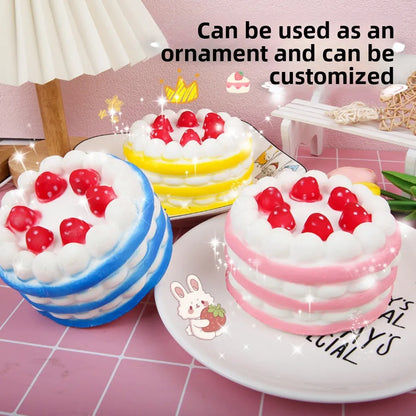 Squishy Jumbo Simulated Cake in 4 varieties