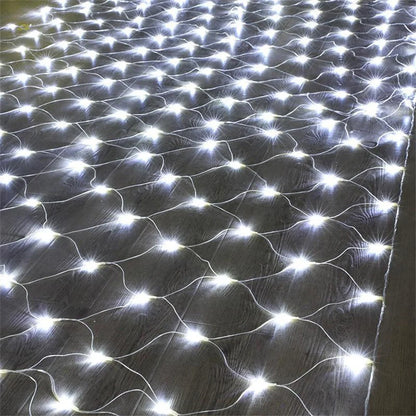 Christmas Snowflake LED Net Lights