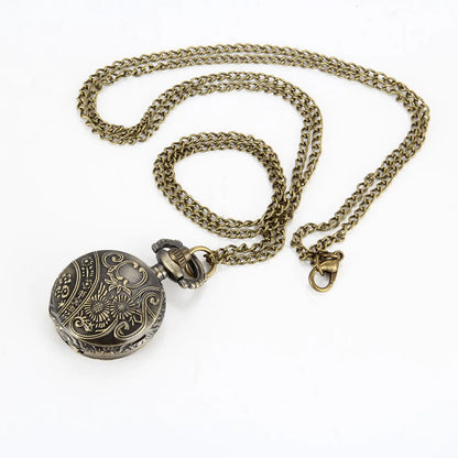 Small Vintage Pocket Watch Steampunk Quartz Watch. Various Styles