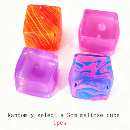 Moldable Butter Stick Squishy Toy, Vaseline Filled Stress Relief Butter Cheese Bar Fidget Toy Decompression Vent Toy