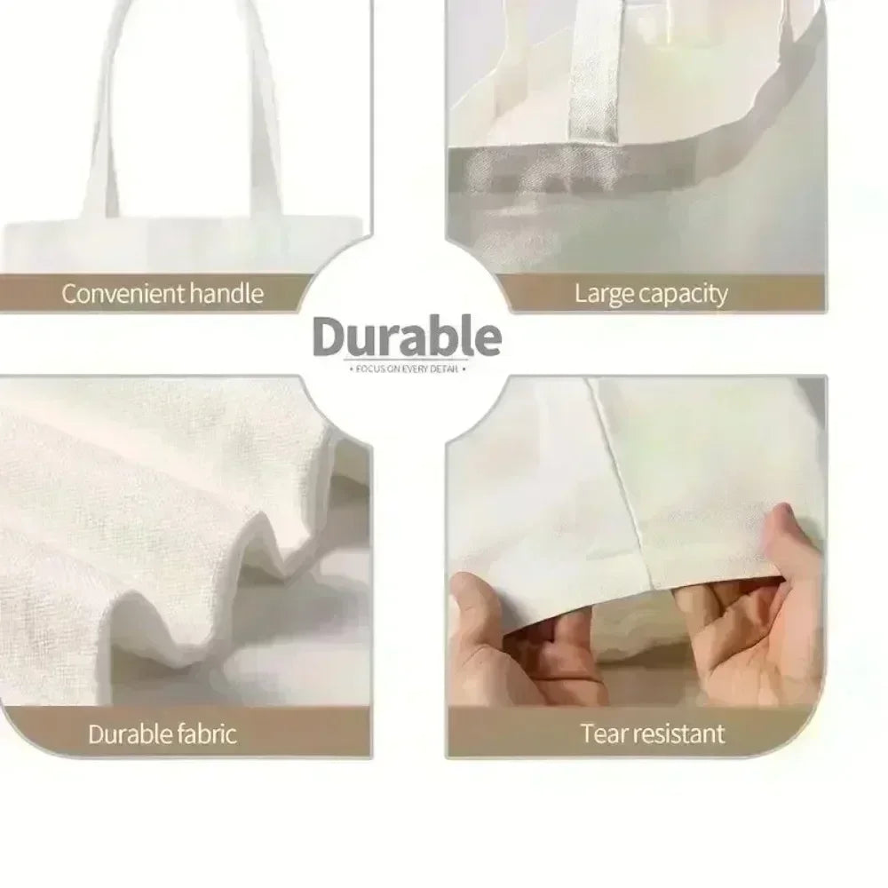 Wildflower Teacher Canvas Tote Bag, Shoulder Bag,  GREAT TO USE AS A GIFT BAG!!