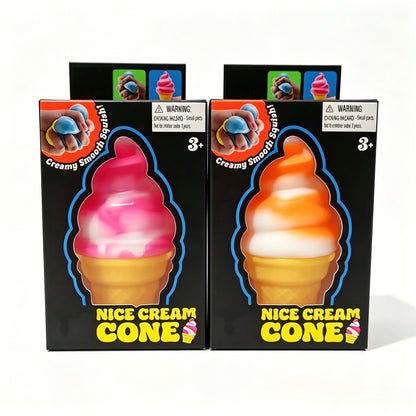 Ice Cream Stress-relieving Ball with ZERO Calories!!!  Reduces Anxiety, Releases Stress, Tactile Sensory Tool for adults and children