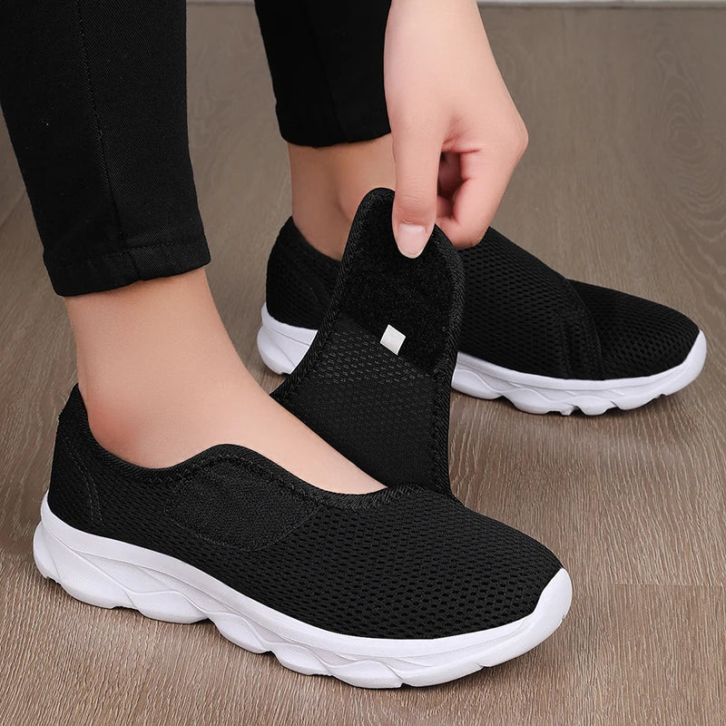 Casual Orthopedics Wide Adjustable Shoes Comfortable Diabetic Shoe Walking Shoes