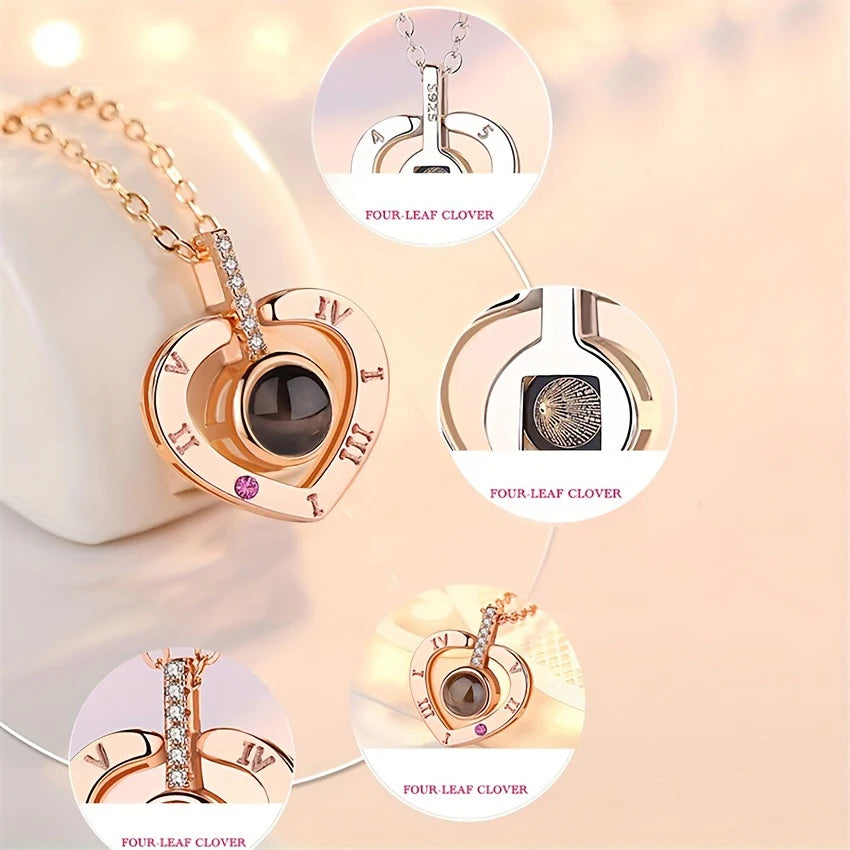 100 Languages I Love You Projection Pendant. In 33 different designs