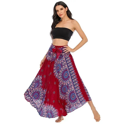 34 Different Designs of this Long Boho Bottom Lifts to Top Skirt, Vintage, Casual. 34 Different Designs