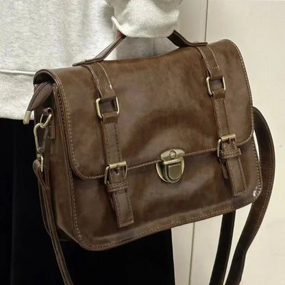 Vintage Crossbody Messenger Bag