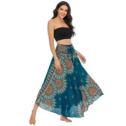 34 Different Designs of this Long Boho Bottom Lifts to Top Skirt, Vintage, Casual. 34 Different Designs