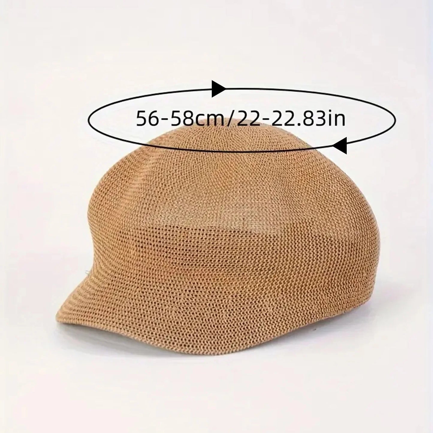Retro Beret Caps for Women, Breathable Mesh Material, Solid Color Beret for Outdoors