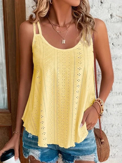 Large Sizes to 5xl Boho Leisure Simple Camis Tops Women's. 10 Different Colors