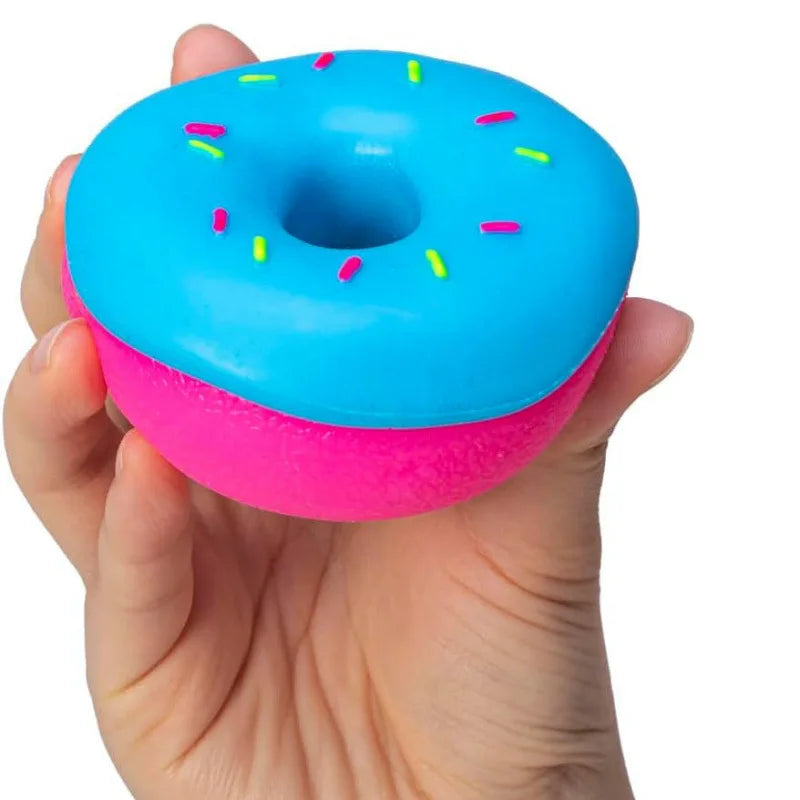 NeeDoh Jelly Donut Squeeze Toy, Stress Relief Squishy with Slow Rebound