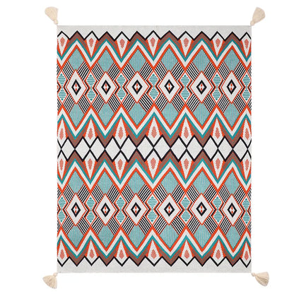 Boho Blankets with Aztec Baja Blanket Designs, Ethnic Sofa Cover
