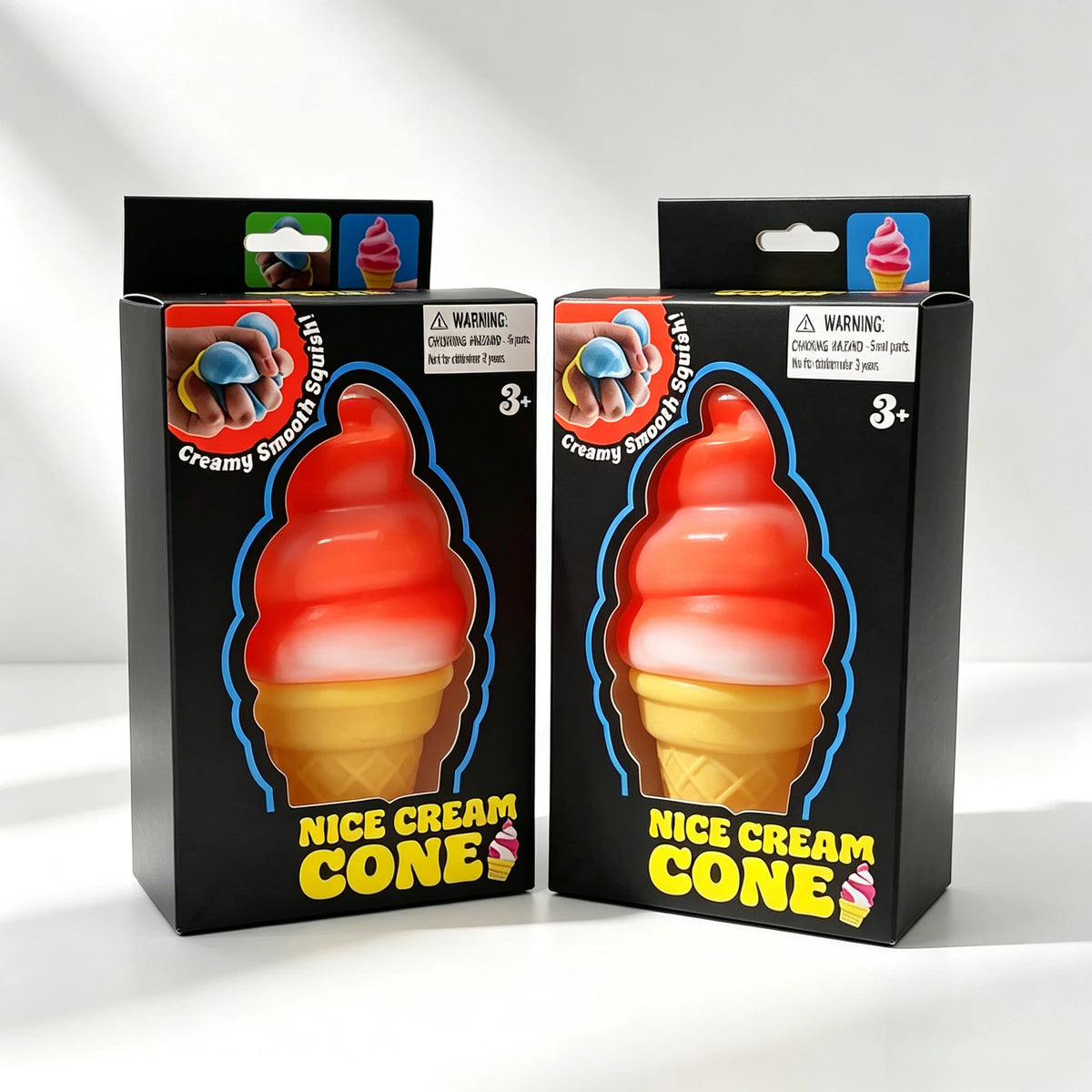 Ice Cream Stress-relieving Ball with ZERO Calories!!!  Reduces Anxiety, Releases Stress, Tactile Sensory Tool for adults and children