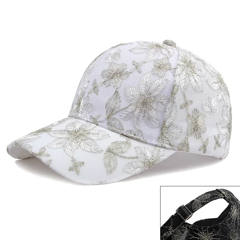 35 Designs of Boho Washed Denim Baseball Caps
