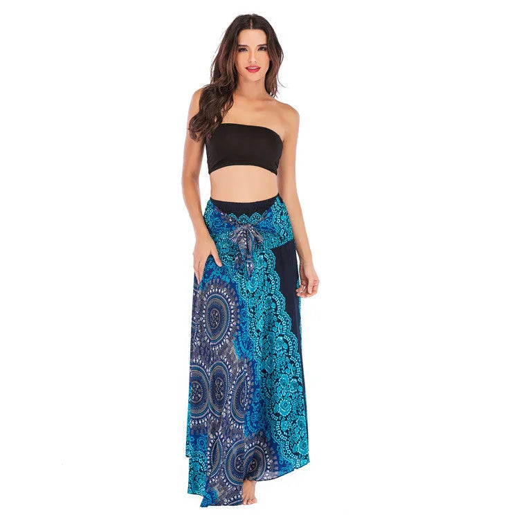 34 Different Designs of this Long Boho Bottom Lifts to Top Skirt, Vintage, Casual. 34 Different Designs