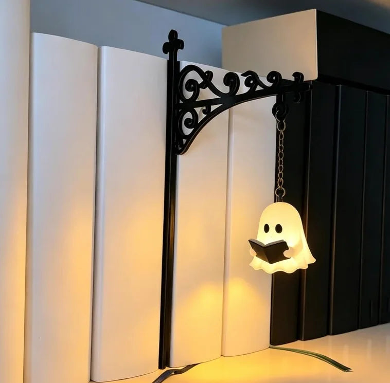 5 designs of Retro Bookshelf Lighting, Wall Mounted Reading Lamp, LED Night Light for Studious Ornamentation (Some Halloween, Some Not)