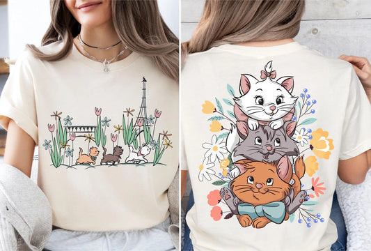 The Aristocats T-Shirt Casual Versatile Fun