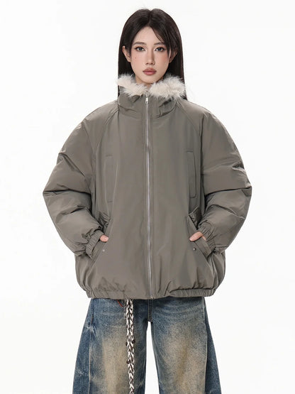 Lightweight Down Puffer Jacket with Pockets and  Luxury Padding for Warmth. Also comes in Black