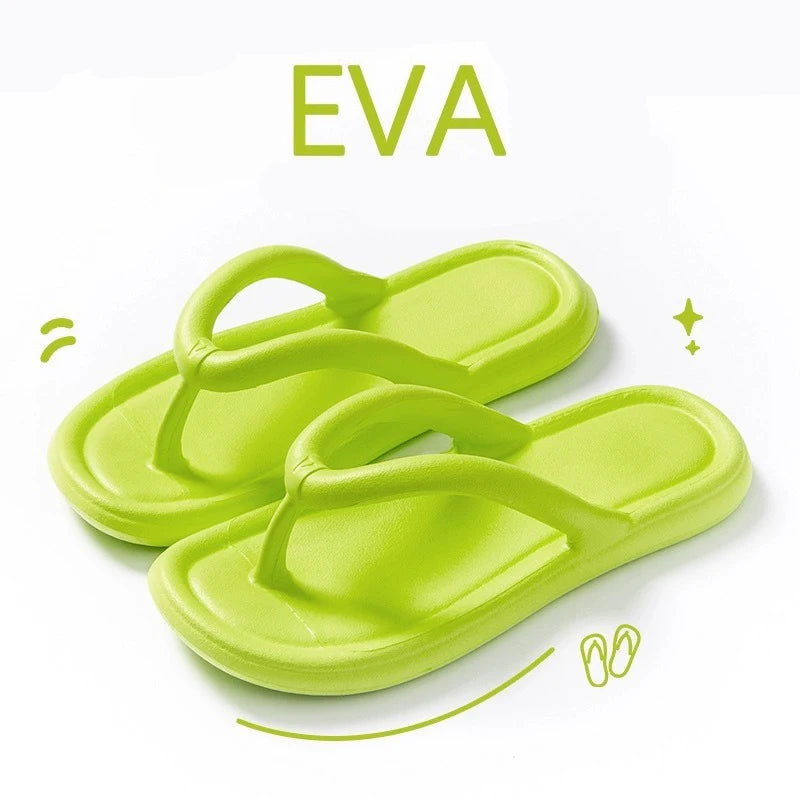 Bouncey sole flipflops in an assortment of colors