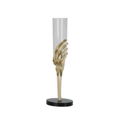 Retro Goblet  Skeleton Hand Arm Plastic Champagne Flutes Halloween Party Bar Accessories
