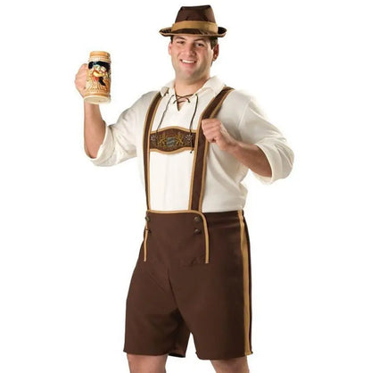 Male and Female Oktoberfest Costumes, Traditional  German Bavarian Couple, Cosplay Outfits