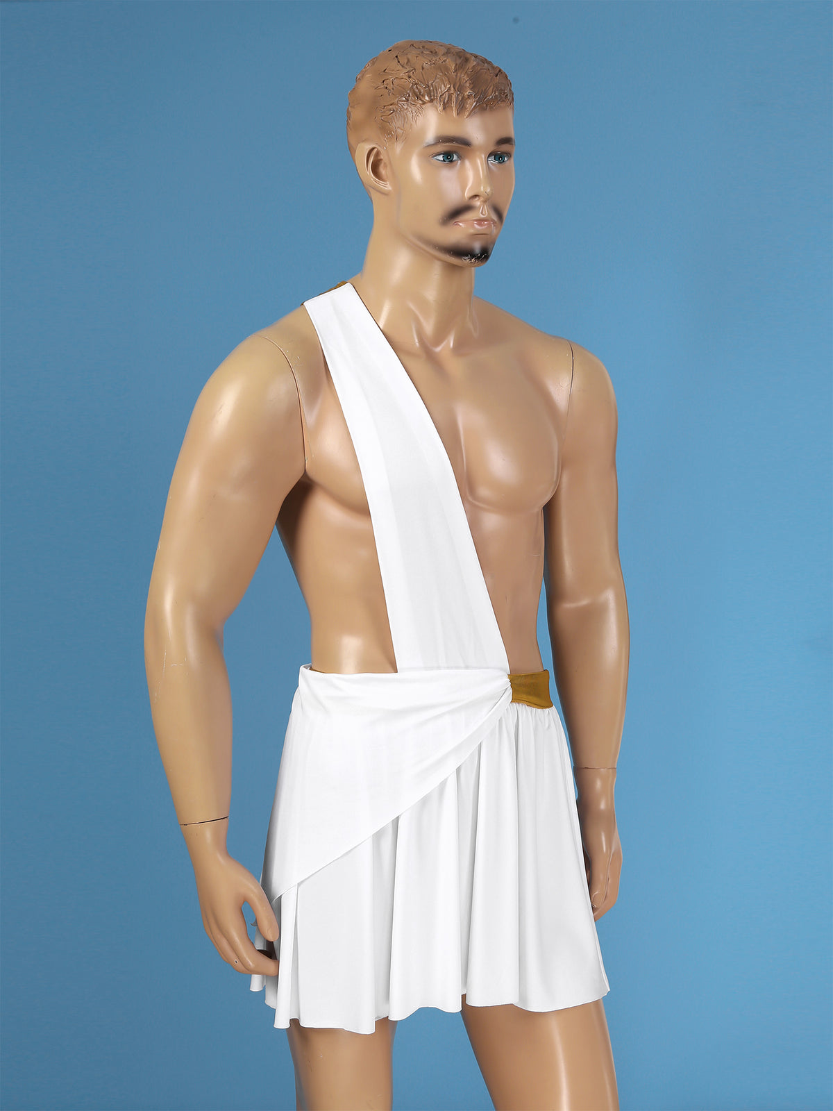 Adult Male Ancient Greco-Roman Warrior Gladiator Costume Halloween