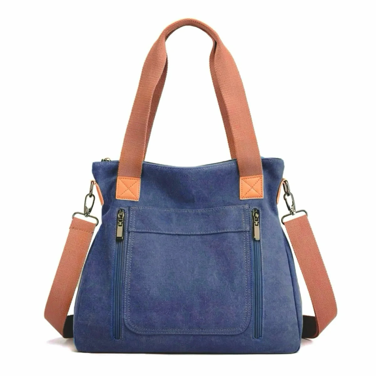 Versatile Handbag Large Capacity Canvas Casual Shoulder Crossbody Bag