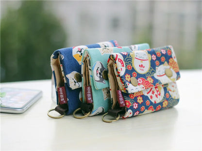 Canvas Cartoon Cat Dog Printed small handbag Various other designs available