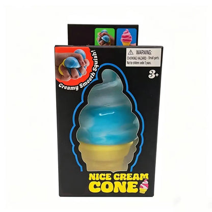 Ice Cream Stress-relieving Ball with ZERO Calories!!!  Reduces Anxiety, Releases Stress, Tactile Sensory Tool for adults and children