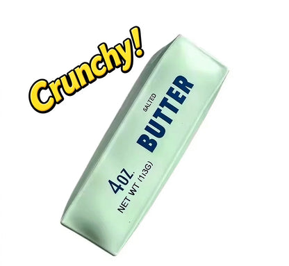 Crunchy Butter Stick Squishy Stress Ball. Great for Hand Exercises