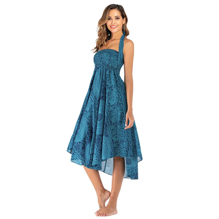 34 Different Designs of this Long Boho Bottom Lifts to Top Skirt, Vintage, Casual. 34 Different Designs