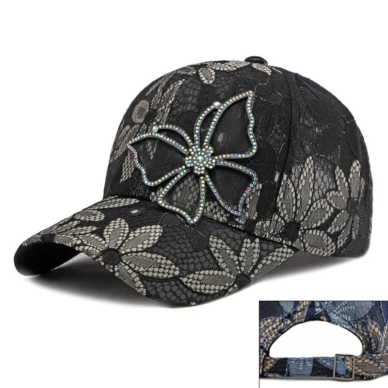 35 Designs of Boho Washed Denim Baseball Caps