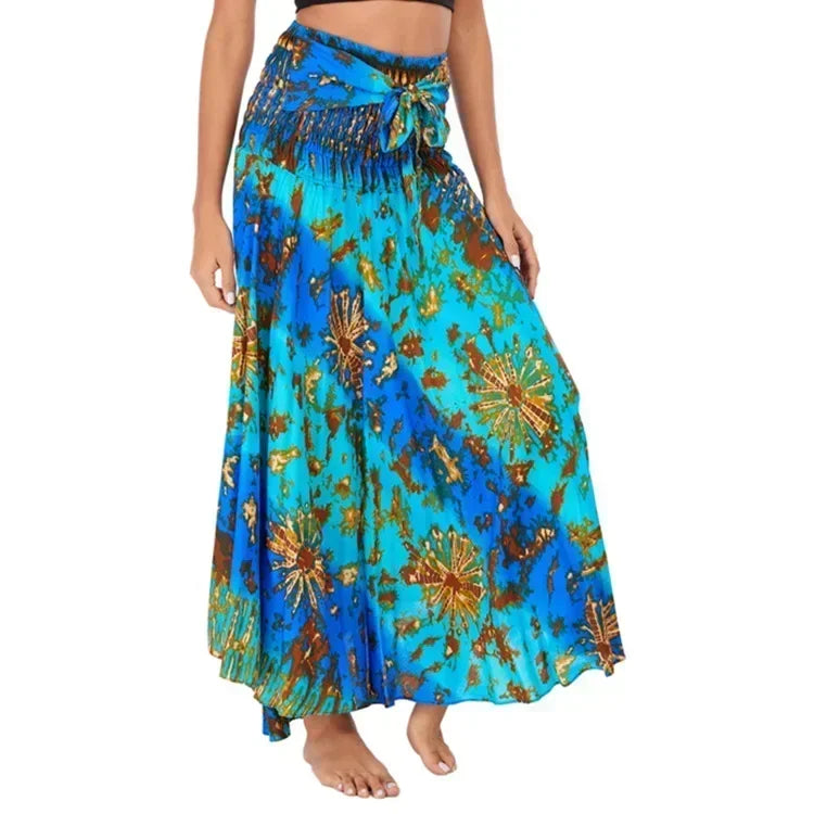 34 Different Designs of this Long Boho Bottom Lifts to Top Skirt, Vintage, Casual. 34 Different Designs