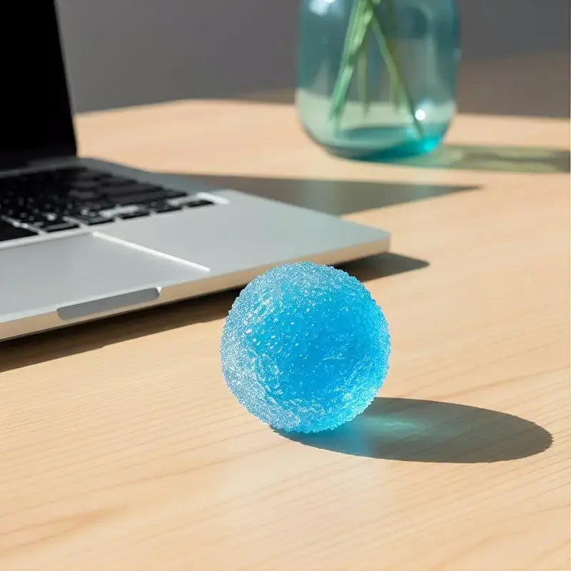 Sensory Slushie Squeeze Ball 1PC Reusable Crunchy Crackling Toy for Stress Relief