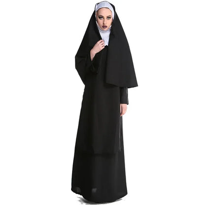 Halloween Nun Costume Adult Sizes M-XL