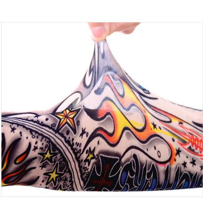 6 PCS Tattoo Sleeve for Men or Women Anti-Sunburn Sleeve Elastic Outdoor