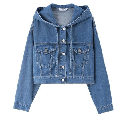 Short Hooded, Small Sizes, Denim Jackets