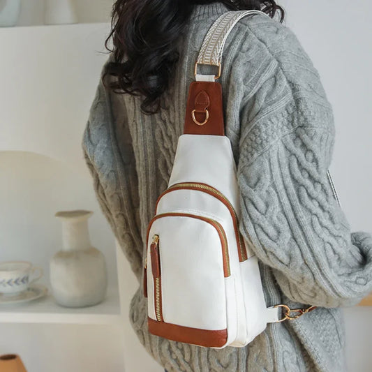 High Quality Sling Bag PU Leather Crossbody