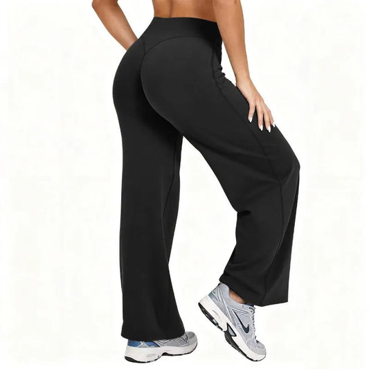 Sizes Up to 4XL Yoga Wide-leg Pants High Waist Stretchy Variety of Colors