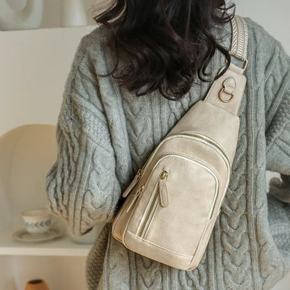 High Quality Sling Bag PU Leather Crossbody