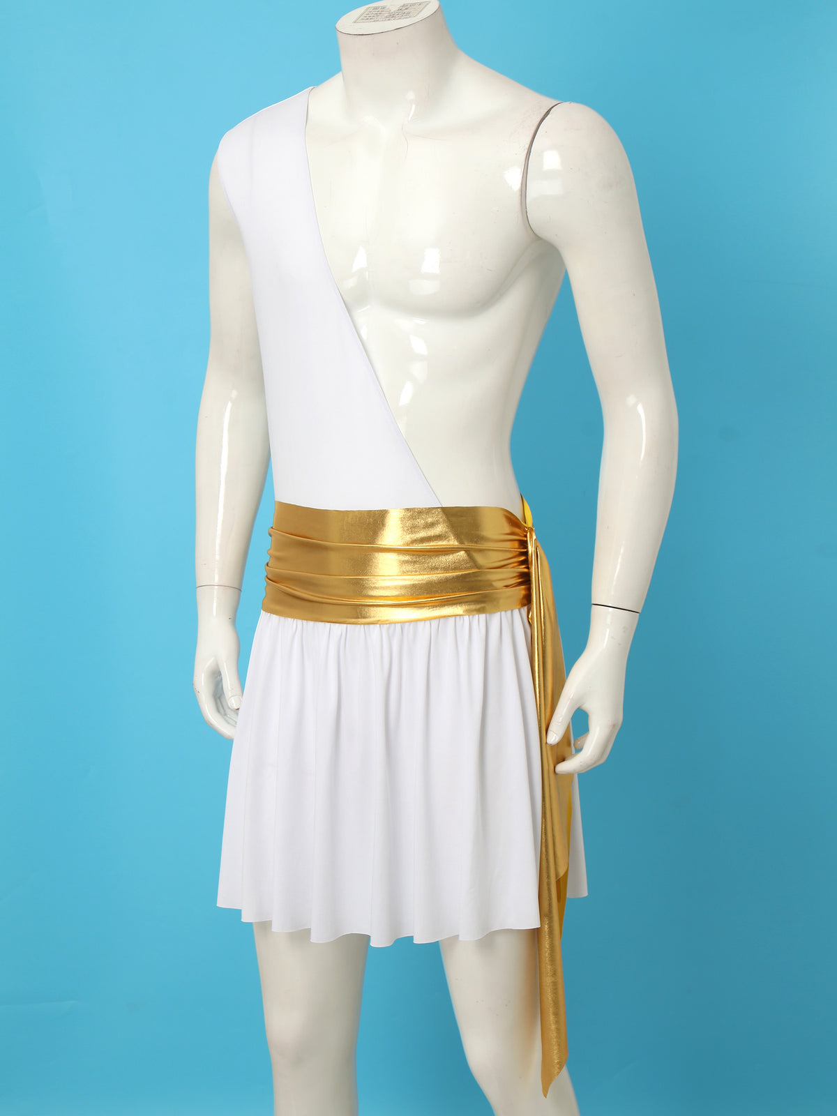 Adult Male Ancient Greco-Roman Warrior Gladiator Costume Halloween