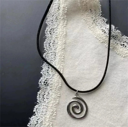 Vintage Spiral Vortex Pendant  Other designs available