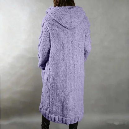 15 Colors, Oversized S-5XL Women Loose Knitted Sweaters, Thick Long Sleeve, Pocket, Buttons