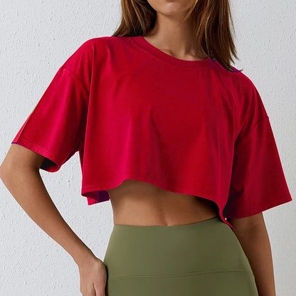 Cotton Crop Top Loose fit